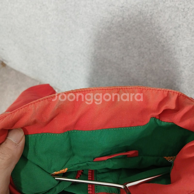 [빈티지] 올드스쿨 레드 오버핏 코치 자켓 95--2