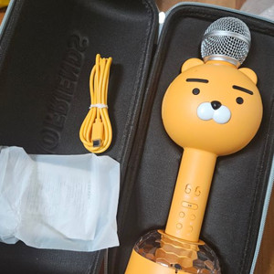카카오 라이언 블루투스 마이크