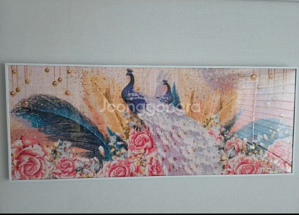 [완성품] 보석십자수+액자포함--0