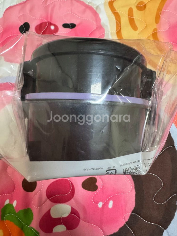 정품 지브리 지지 원형 2단 도시락통--1