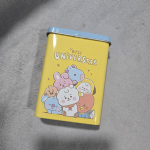 BT21 틴케이스(옐로우)