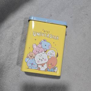 BT21 틴케이스(옐로우)