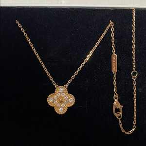반클 빈티지 다이아 목걸이 18k(로즈골드)