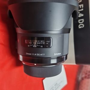 시그마 A 24mm f1.4 dg HSM 니콘F마운트