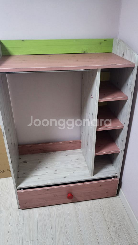 튼튼한 아동원목책장--2