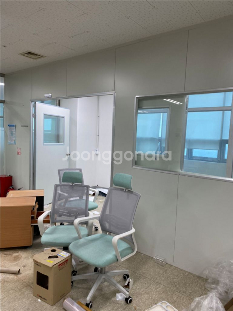 파티션 의지 책상--9