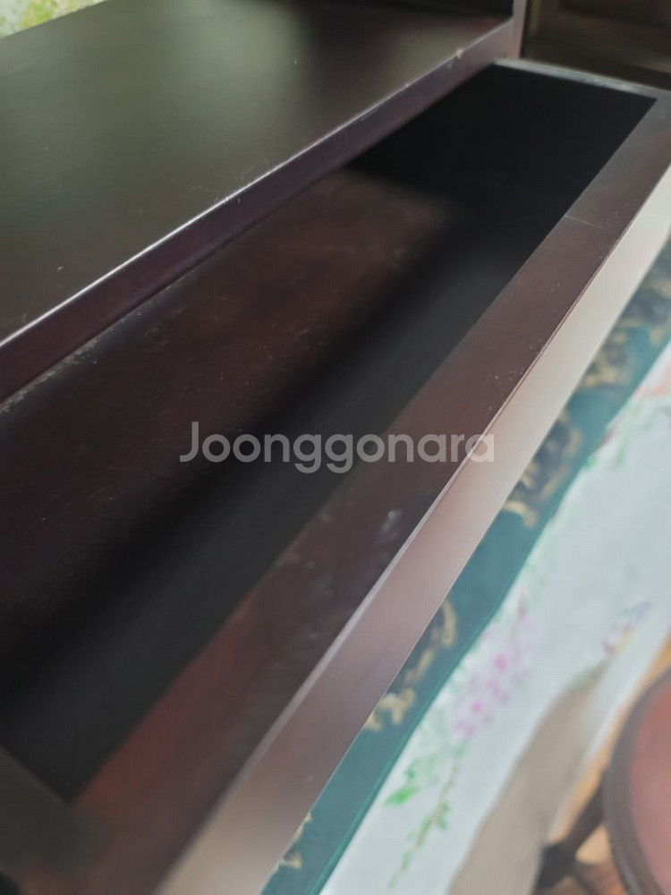 택포) 고가구.고급 원목 서랍장--3