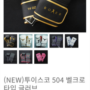 투이스코 복싱 글러브 8온스
