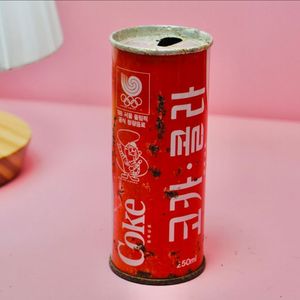 1988 서울올림픽 호돌이 코카콜라캔 옛날 레트로 빈티