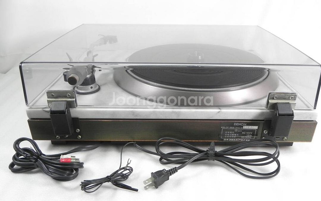 천연 대리석 Denon 데논 DP-1800 턴테이블--8