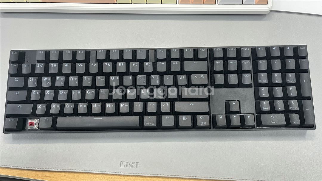 몬스타기어 mk308광축 기계식키보드 팝니다--1