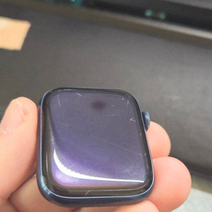 애플워치6 44mm 네이비 셀룰러