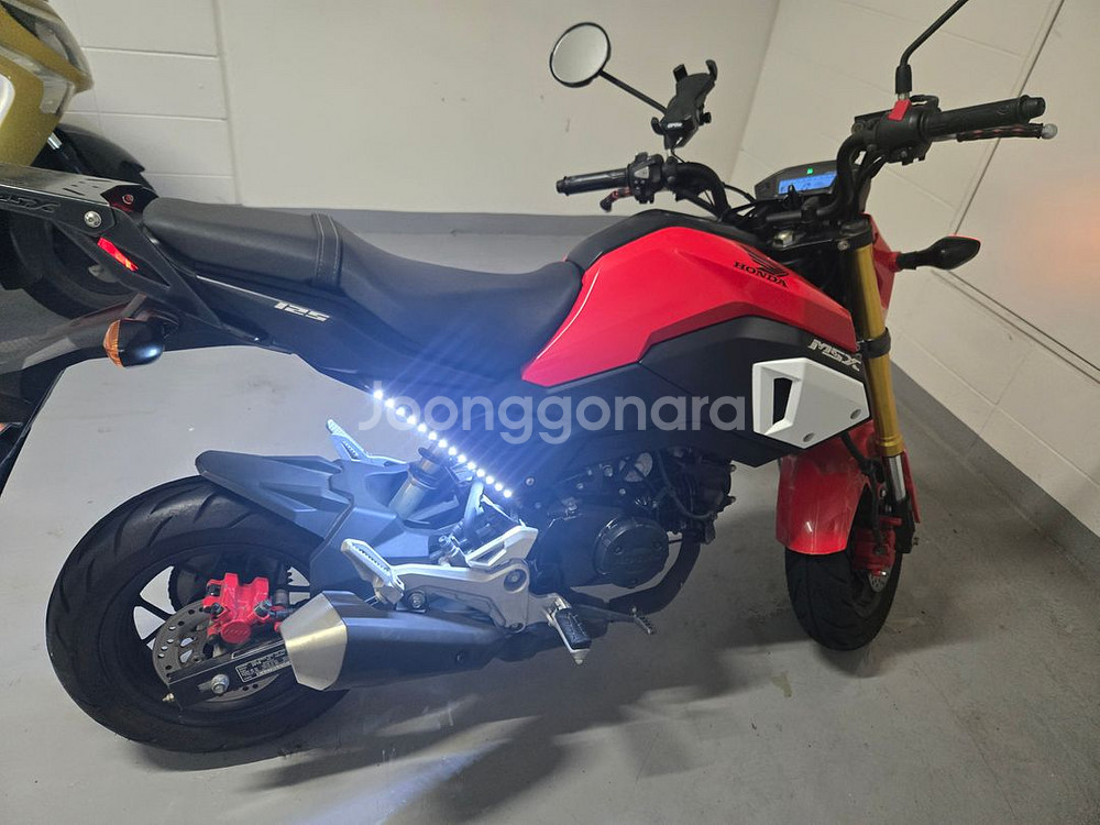 혼다 msx125 18년식 5000km--3