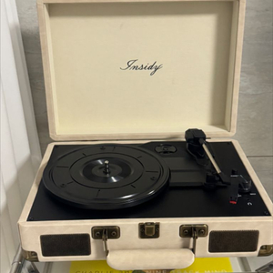 Insiday 레코드 플레이어 턴테이블 lp