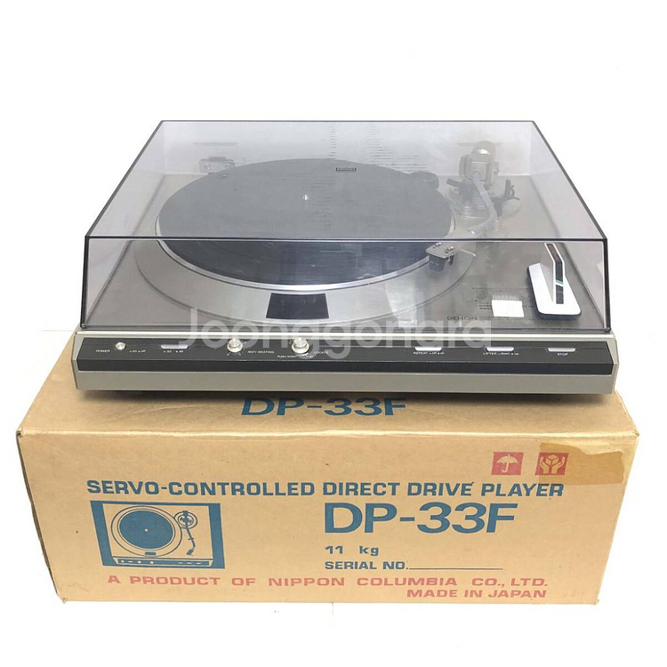 [현상 판매품] Denon 데논 턴테이블 DP-33F--0