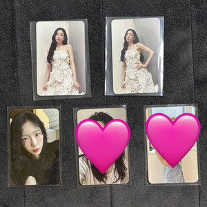 소녀시대 데뷔 기념 굿즈 포카 판매합니다 (태연&효연)