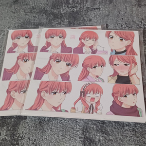 오타쿠에게 사랑은 어려워 애니인스 스티커 다꾸