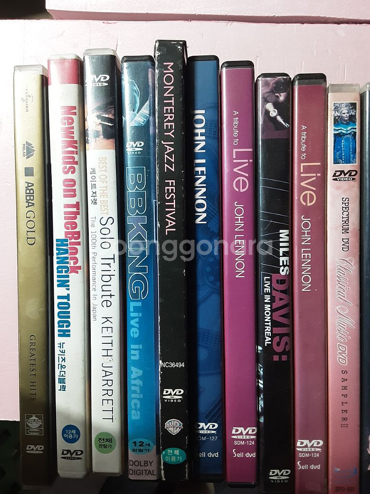 뮤직.영화 dvd 50개 일괄판매--3