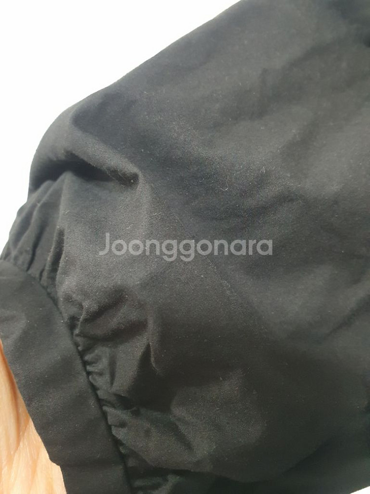 바스락느낌 퍼프벌룬 롱 원피스.맥시--4