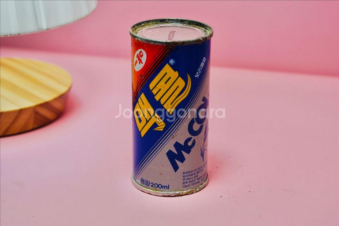맥콜 옛날 음료수캔 수집 골동품 레트로 고전--1