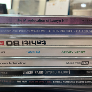 해외음반(CD) 7장(린킨파크,로렌힐 등)