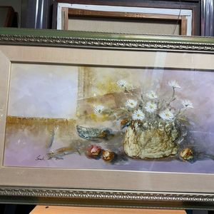 구상유화그림 서양화/ Sook H. Eum작가싸인