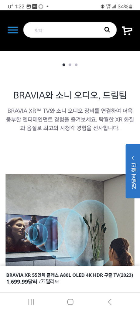 쏘니 55인치 OLED--2