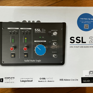 ssl2+ 오디오 인터페이스