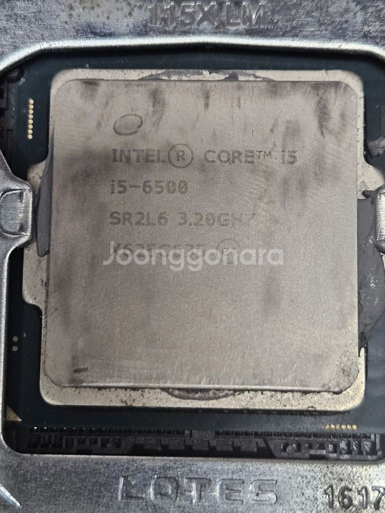 CPU i5-6500+ASROCK 메인보드 +쿨러--2