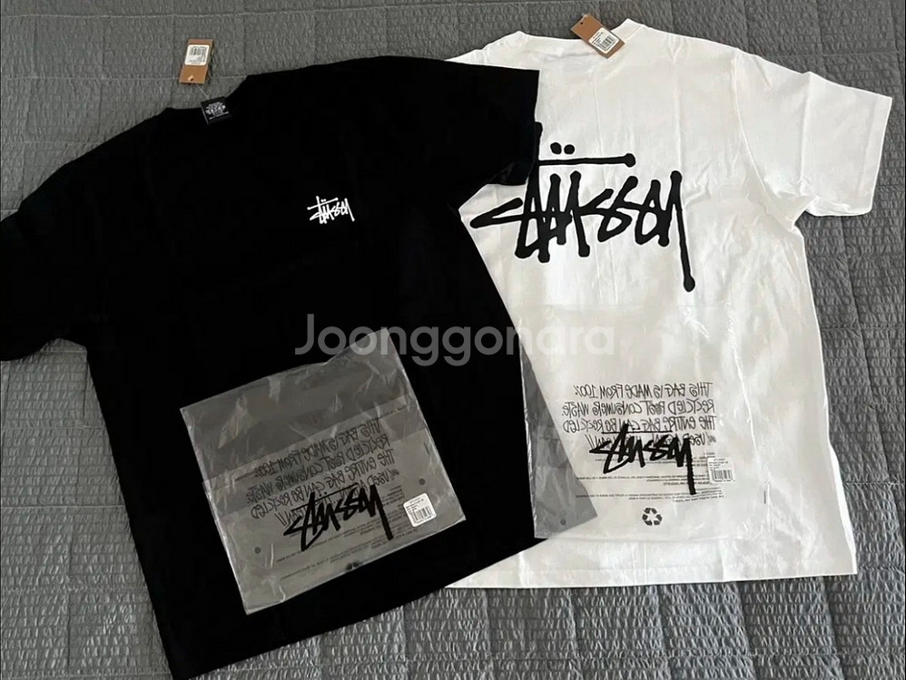 스투시 STUSSY 베이직반팔 티셔츠 남녀공용!--0