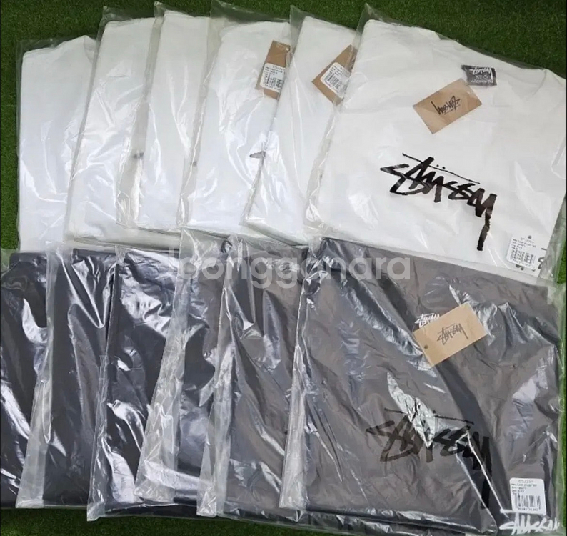 스투시 STUSSY 베이직반팔 티셔츠 남녀공용!--1