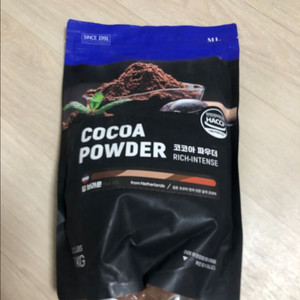 코코아 파운더 100% 네덜란드산 1kg 새제품