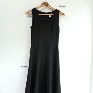 H&M 블랙 슬리브리스 롱원피스 XS사이즈
