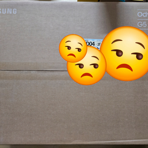 [미개봉] 삼성 오디세이 G5 S27DG500