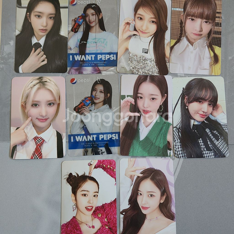 아이브 포카 10장 일괄--0