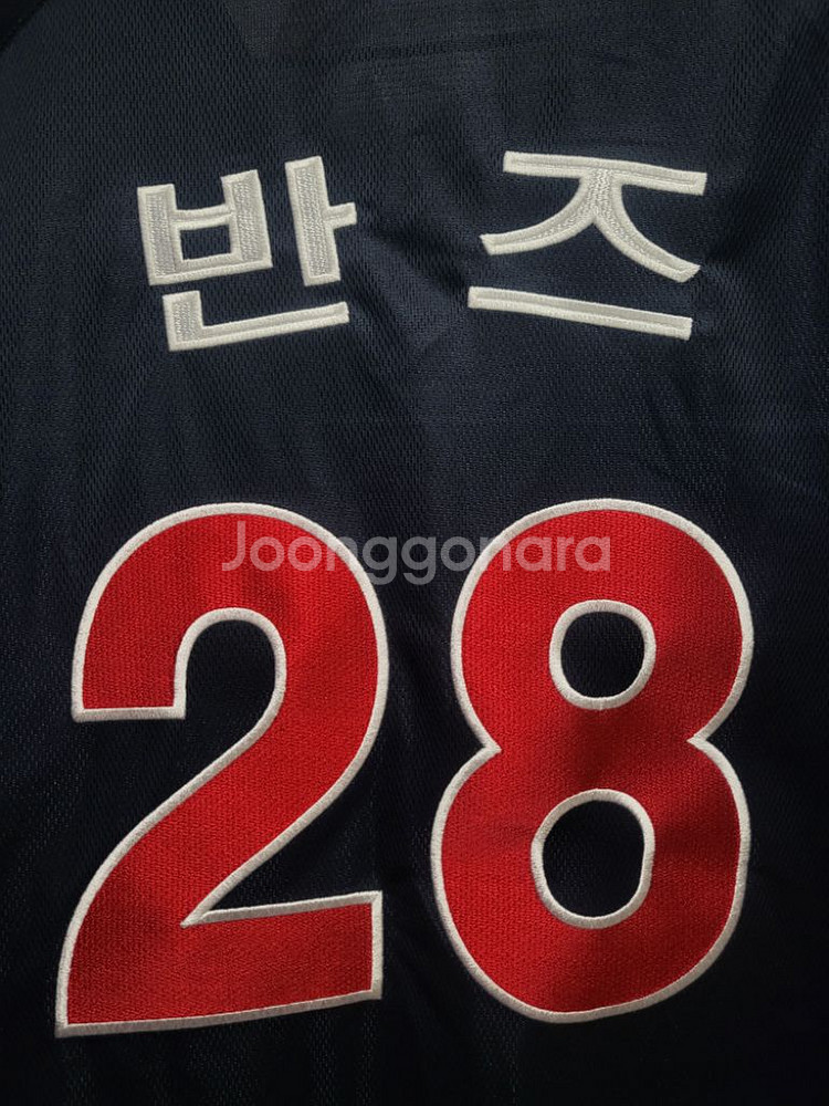 2022 롯데 자이언츠 원정 어센틱 유니폼 반즈 마킹--2