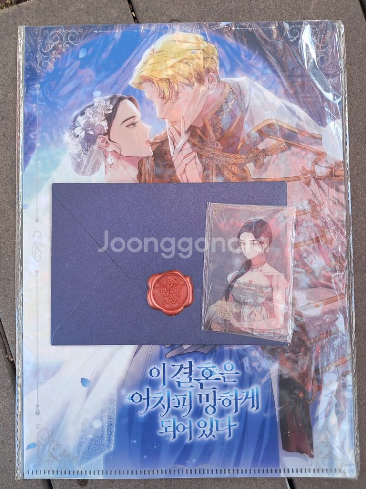 어차피 이결혼은 망하게되어있다 l자파일 입장엽서투명포카--0