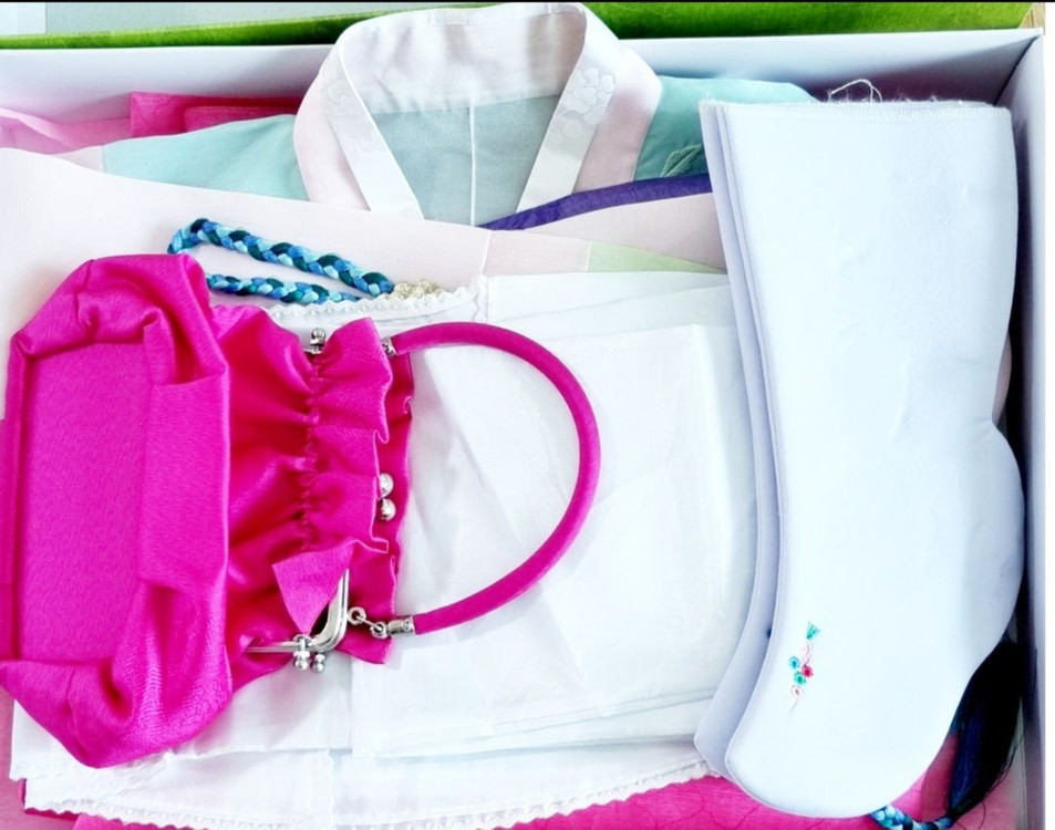 (실측해서 다시올림)여성한복 풀셋 이미지