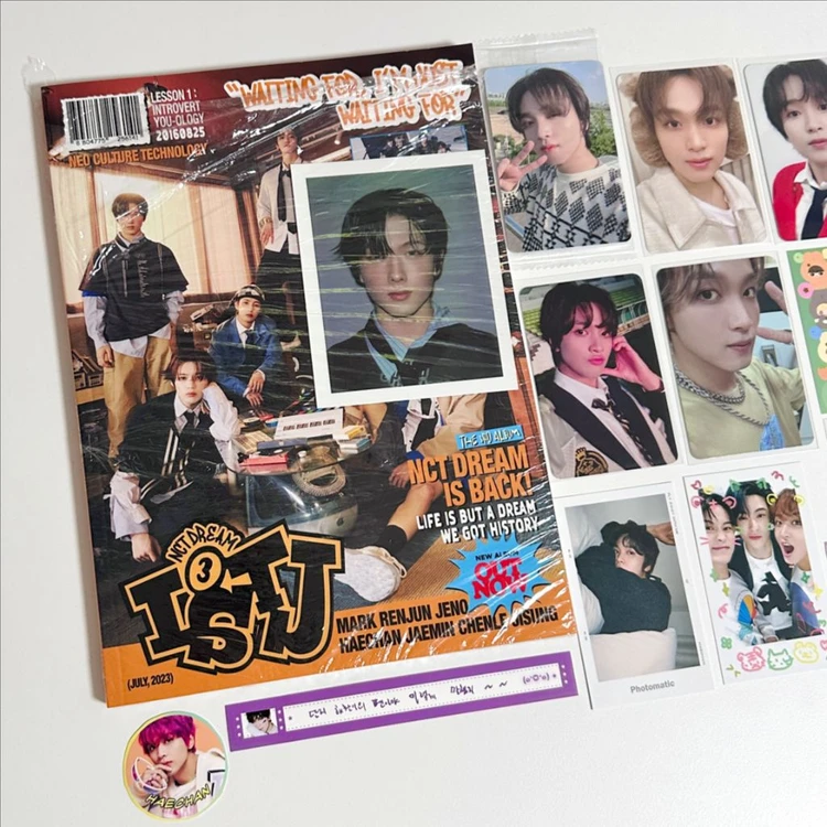 해찬 일괄세트 미공포 포카 엔시티드림 포토북 ISTJ 이미지