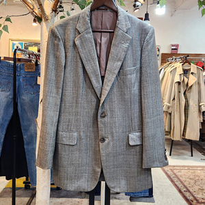 BURBERRY 일본판 버버리 울 빈티지 투버튼 블레이