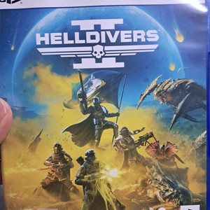 PS5 헬다이버즈2 기스조금 있으나 실행확인함