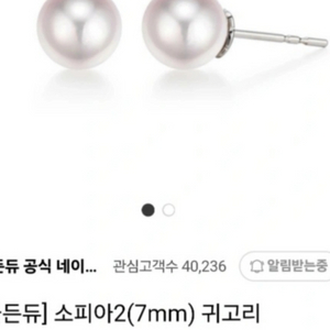 골든듀 소피아 진주귀걸이