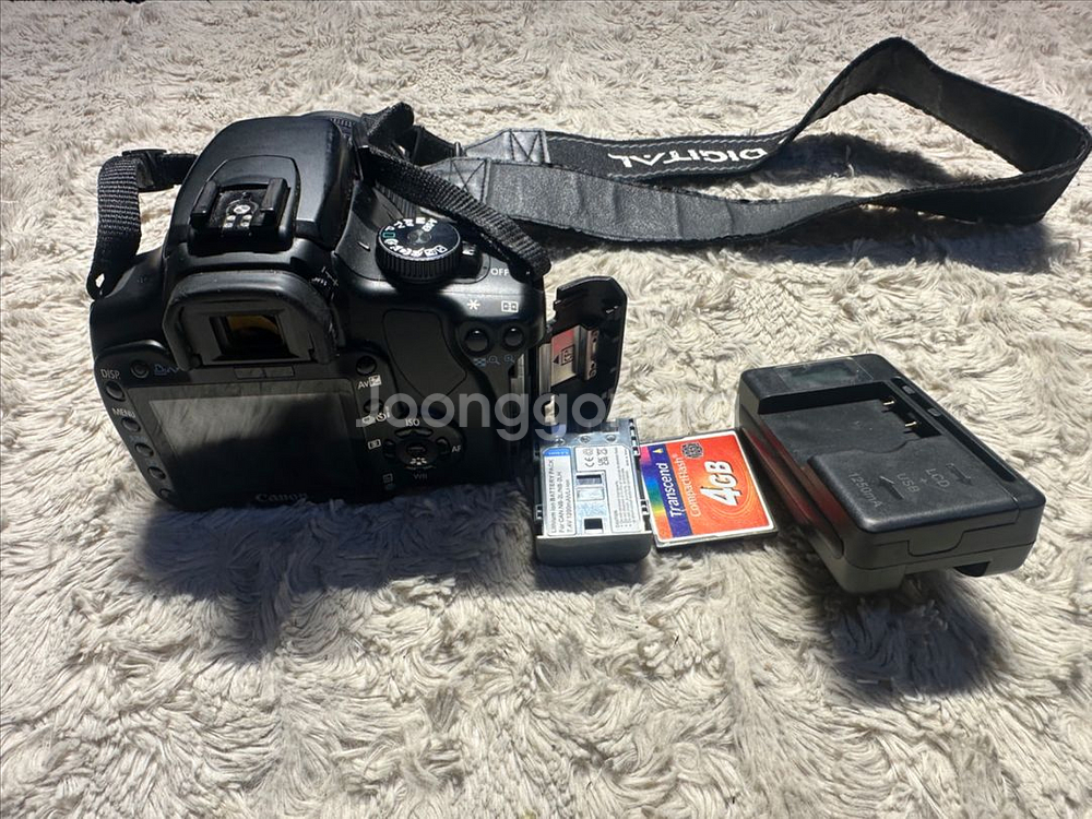컨디션 양호한 캐논 EOS 400D 디카 팝니다--0