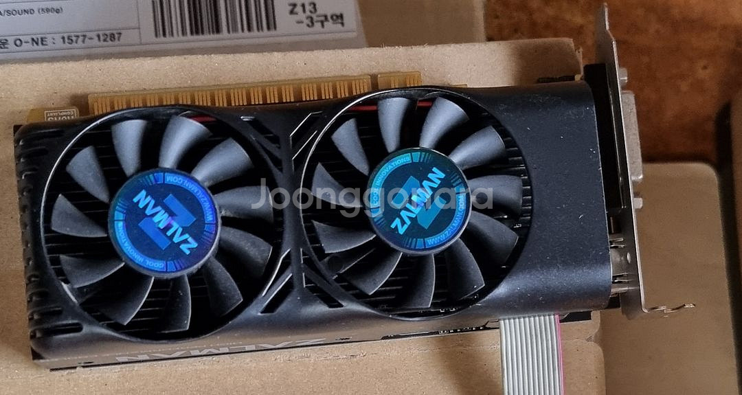ZALMAN GTX 750TI LP--1