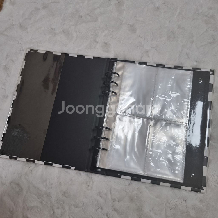 체커보드 6공 포카 바인더--1