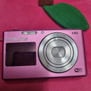 삼성 핑크 dv150f 한효주 디카 레트로 카메라