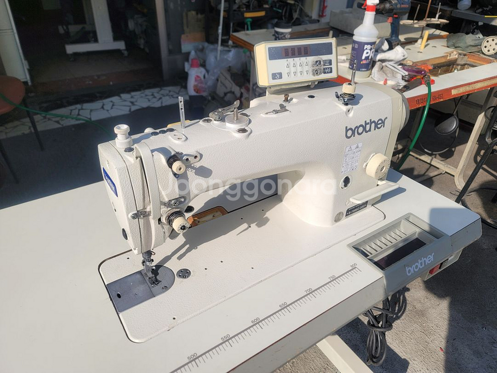 미싱 중고미싱 공업용미싱 부라더 7200c-303무소음--2