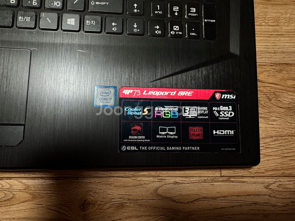 게이밍 노트북 MSI GP73 Leopard 8RE--2
