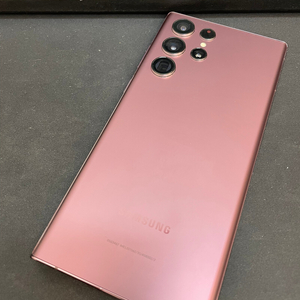 갤럭시S22울트라 256GB 버건디 무잔상 상태좋은 중