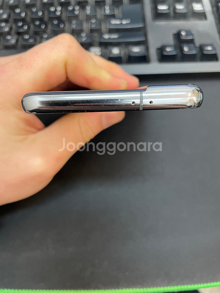 갤럭시S21 그레이 256GB 무잔상 상태좋은 중고팝니--2